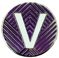 High-Profile Event Pin - Purple Background