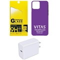 iPhone 12 Kit - Case, Charging Block & Screen Protector
